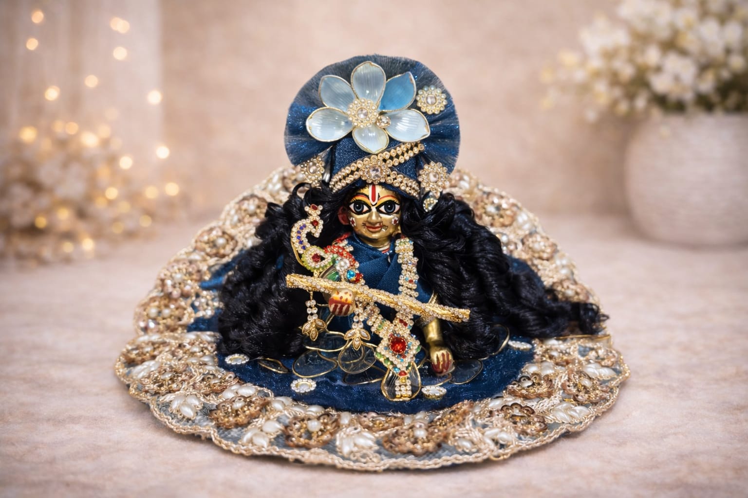 Peacock Divine Poshak