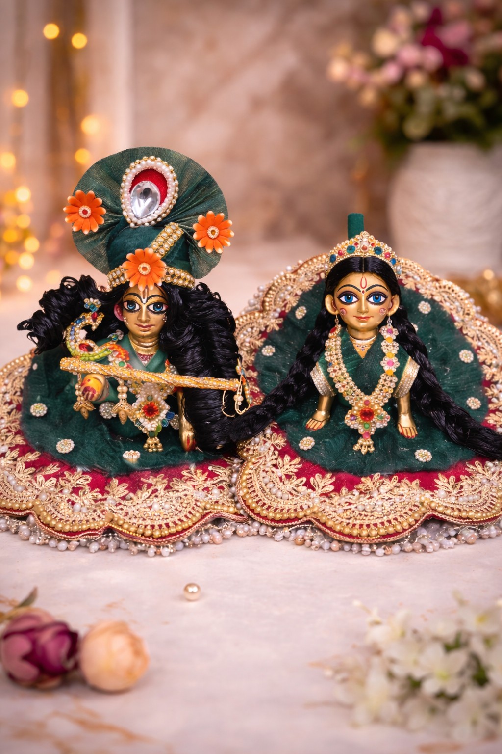 Radha Krishna Divine Poshak